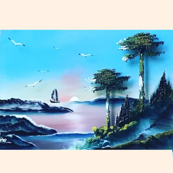 Amanecer en el Lago